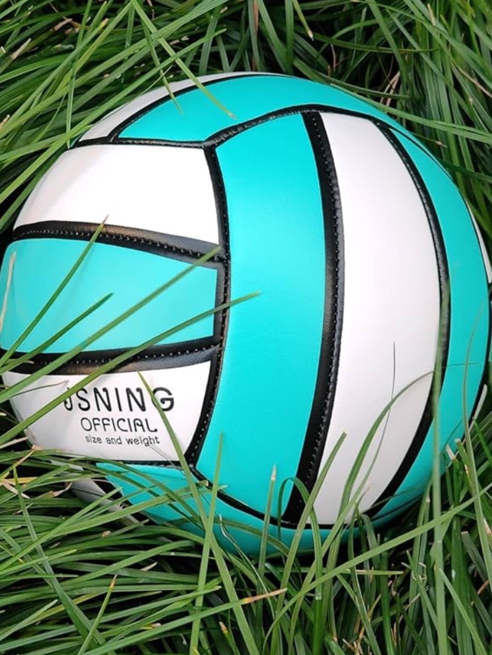 Kids Teal & White Volleyball – Official Size